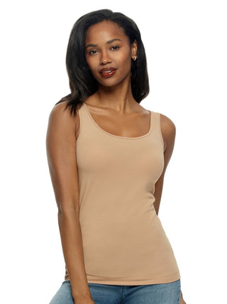 Cotton Modal Reversible Tank Top 4-Pack