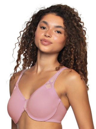 QUINN wearing Amaranth Unlined Minimizer Bra