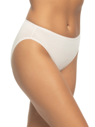 Cotton Modal Stretch Hi Cut Panty 6-Pack