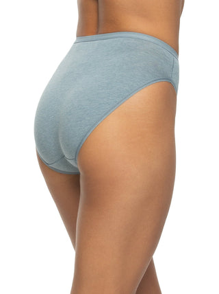 Organic Cotton Stretch Hi Cut Panty