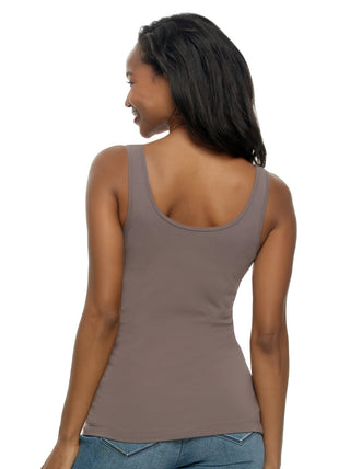 Cotton Modal Reversible Tank Top 4-Pack