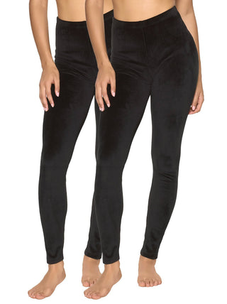 Ultra-Luxe Velour Leggings 2-Pack