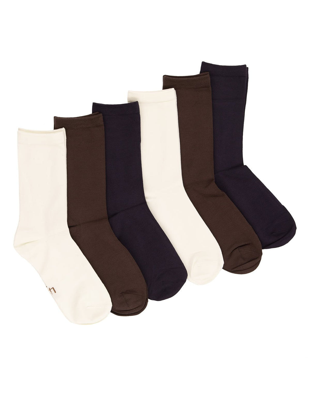 Everyday Crew Sock 6 Pack Felina