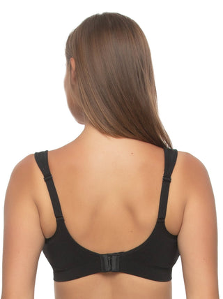 Back of Adaptive Cup Wire Free Bra