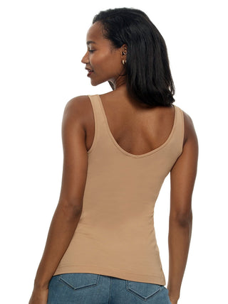 Cotton Modal Reversible Tank Top 4-Pack