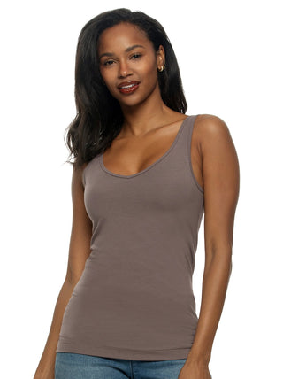 Cotton Modal Reversible Tank Top 4-Pack