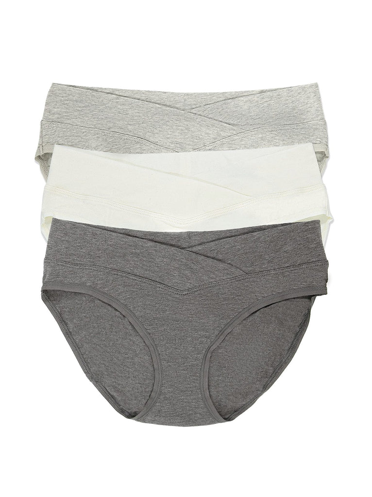 Organic Cotton Maternity Hipster Panty 3Pack Felina Underwear