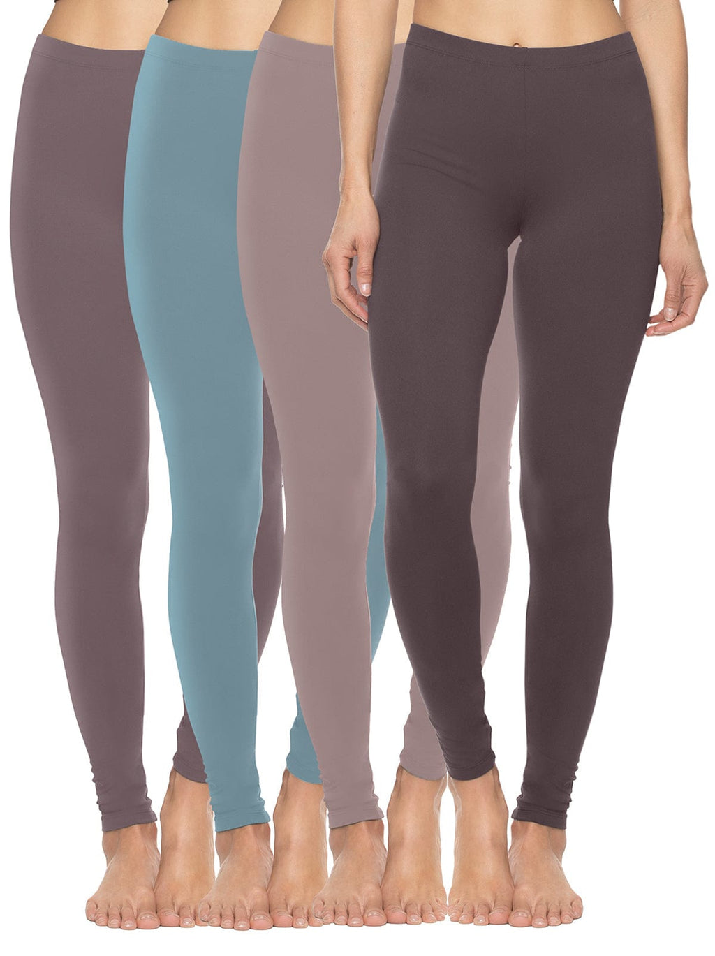 Felina, Velvety Super Soft High-Waisted Legging 2-Pack, Yoga Pants