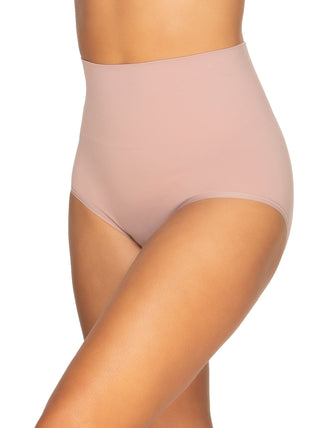 Fusion Seamless Shapewear Brief in Rose Tan.