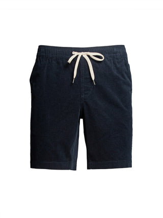 Single Stitch Drawstring Corduroy Shorts