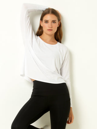 Single Stitch Featherweight Long Sleeve Top