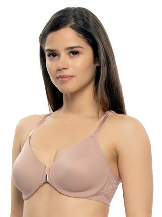 Tempting Unlined Front Close Minimizer Bra