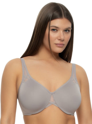 Amaranth Unlined Minimizer Bra