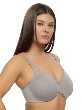 Amaranth Unlined Minimizer Bra