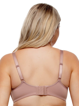 Amaranth Unlined Minimizer Bra