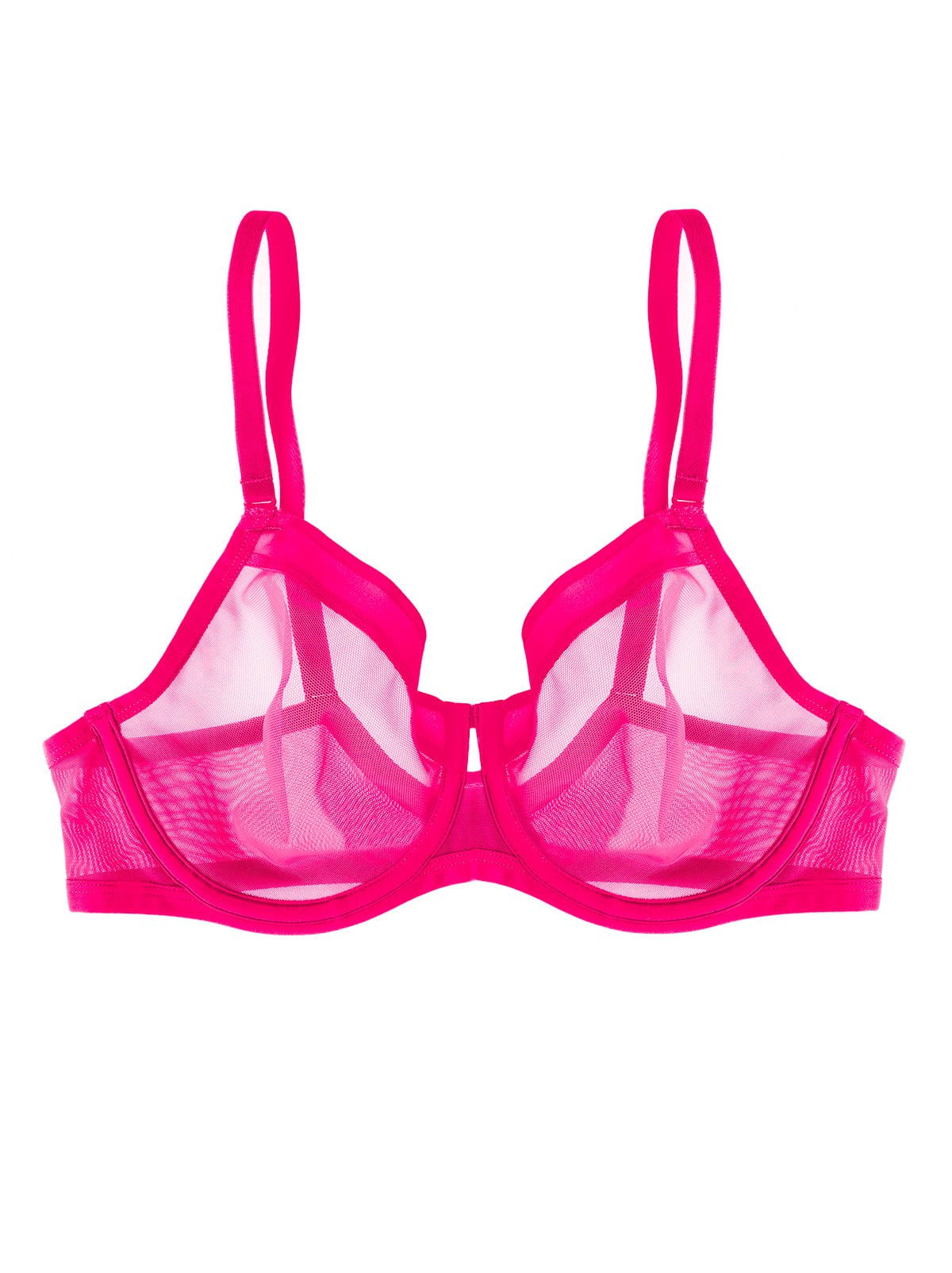 Triumph Sheer Balconette Bra (Nude Pink) (Black) – Little Boutique