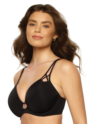 Amaranth Sheer Plunge T-Shirt Bra