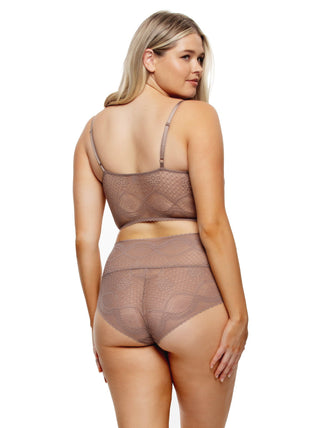 Finesse Super Stretchy Lace Bralette & Brief 2-Piece Set