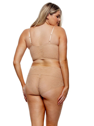 Finesse Super Stretchy Lace Bralette & Brief 2-Piece Set