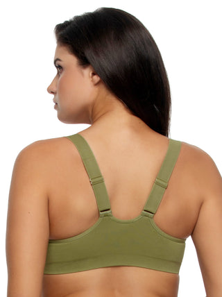 Utopia Front-Close Racerback T-Shirt Bra