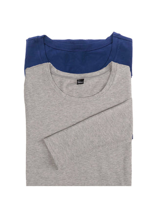 Key Item Long Sleeve Crew Neck Tee 2-Pack