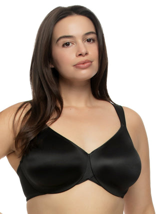 Stellar Smooth Satin Unlined Underwire Bra