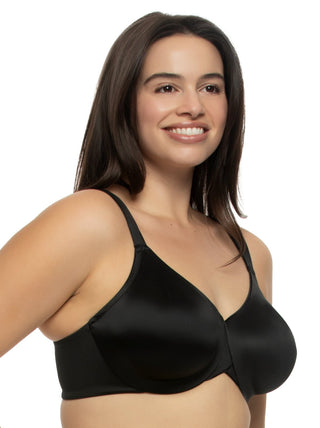 Stellar Smooth Satin Unlined Underwire Bra