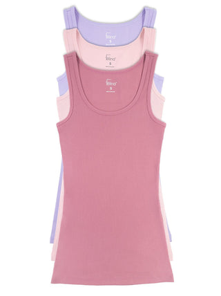 Cotton Ribbed Tank Top 3-Pack