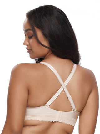 Gorgeous Cushion Comfort T-Shirt Bra w/ Multi-Way Straps 2-Pack