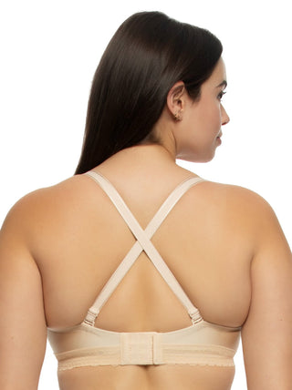 Gorgeous Cushion Comfort T-Shirt Bra with Multi-Way Straps