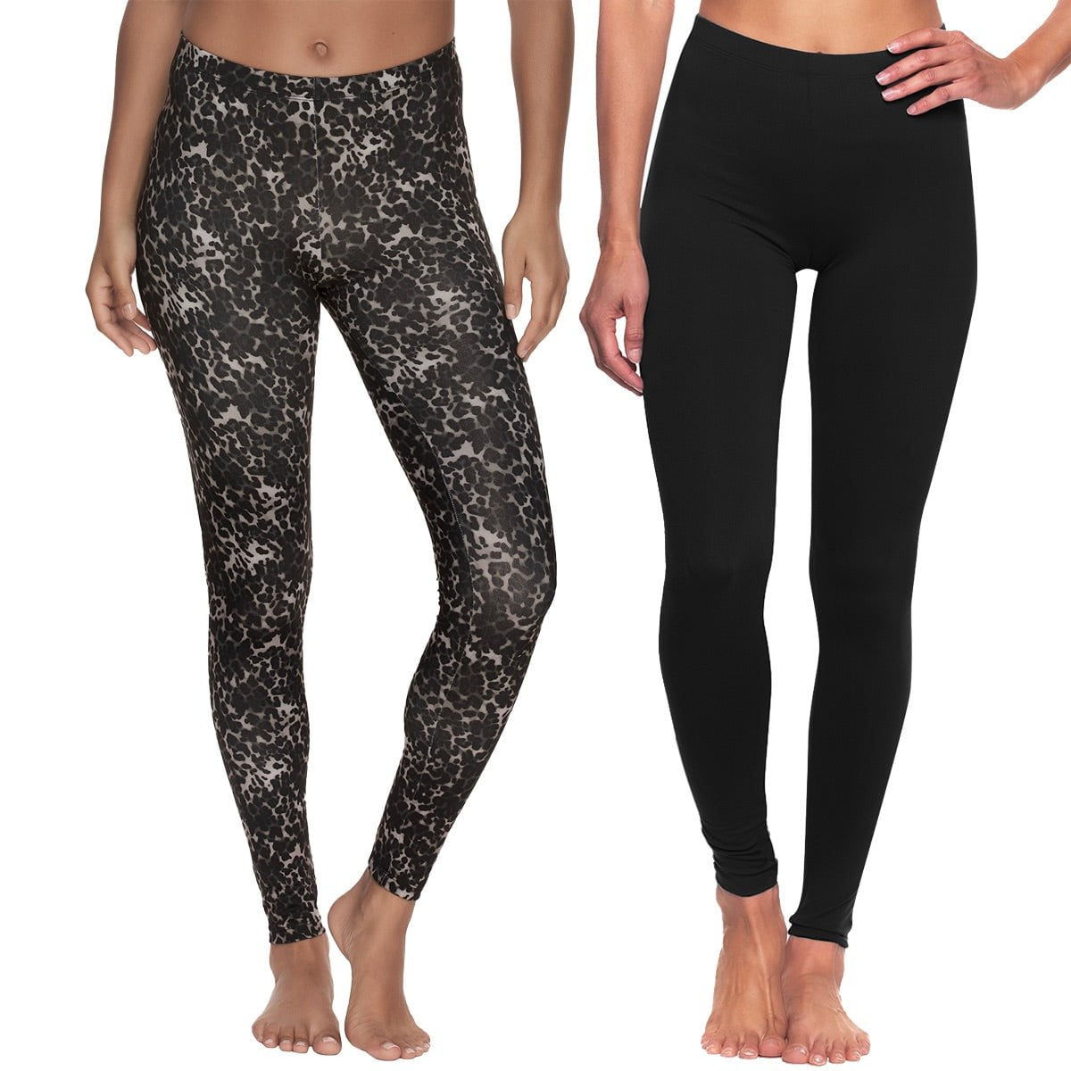 Velvety Soft Lightweight Leggings 2-Pack