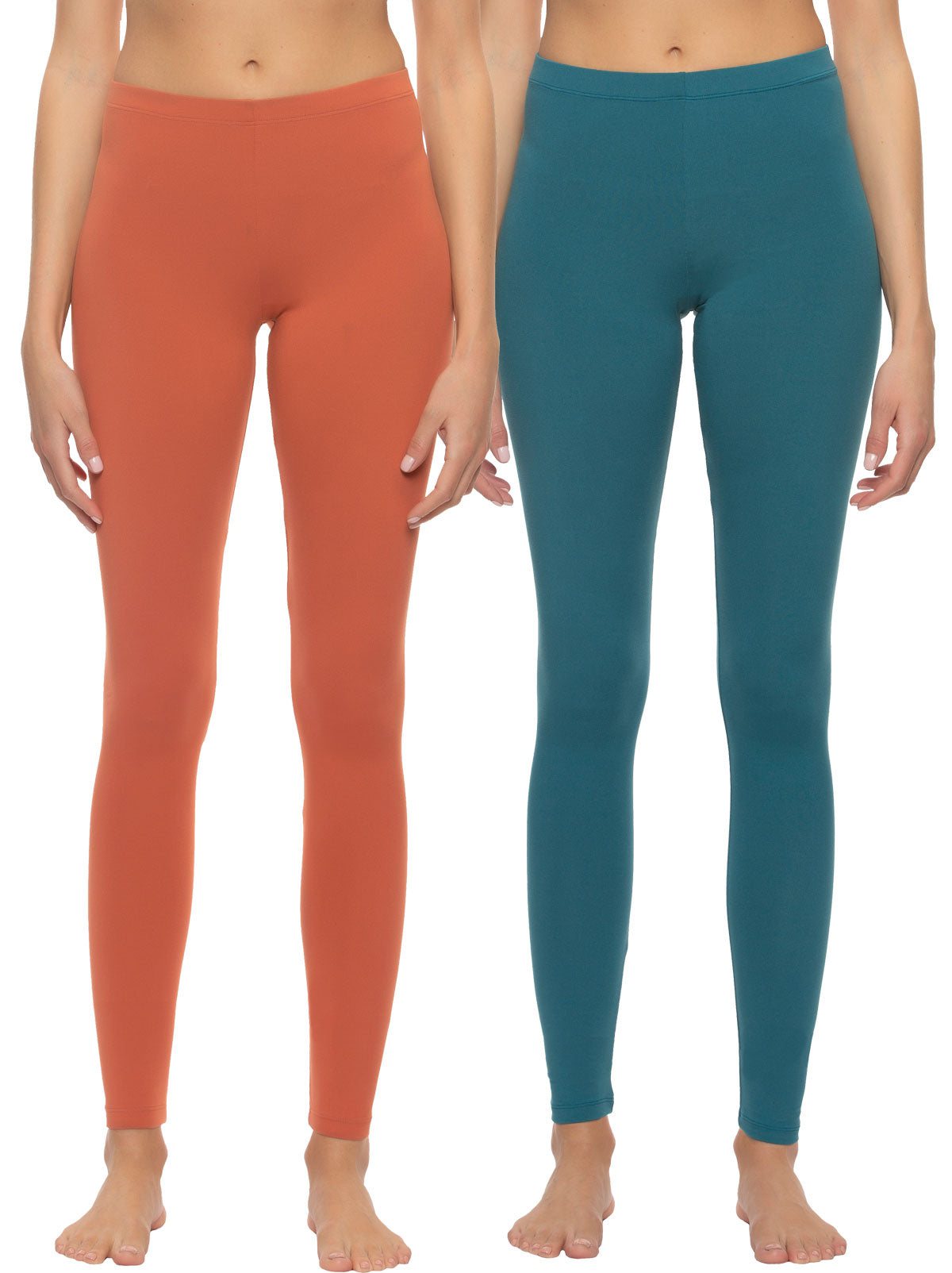 Velvety Soft Lightweight Leggings 2-Pack