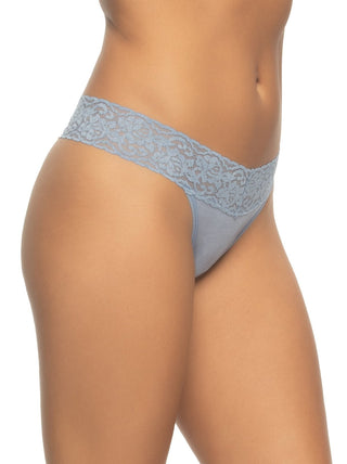 Signature Stretch Lace Low Rise Thong 5-Pack
