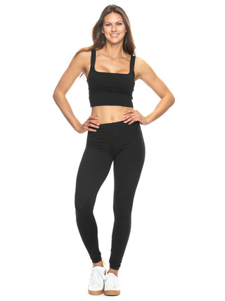 Sueded Athletic Leggings