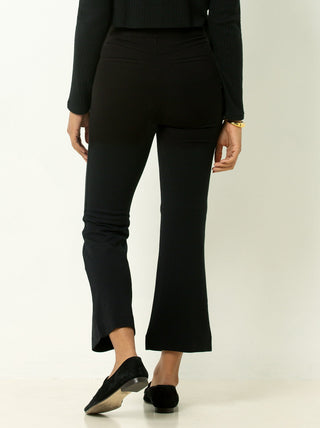 Single Stitch Shaping Cropped Kick Flare Pant
