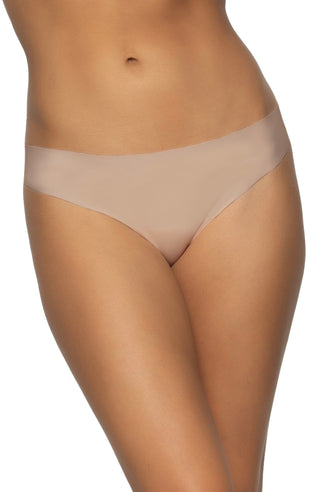 No Show Elastic Free Thong 5-Pack