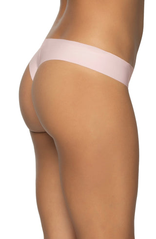 No Show Elastic Free Thong 5-Pack