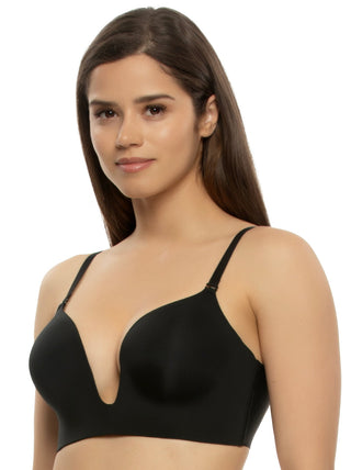 Entice Plunge Push Up Bra