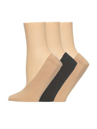 Liner Socks with Heel Protection 3-Pack