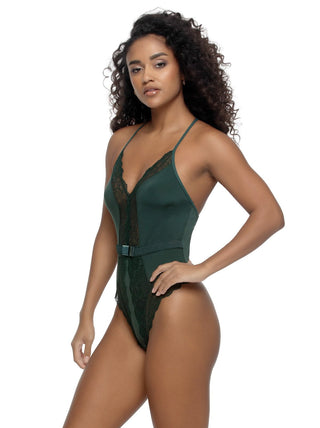 Jezebel by Felina Henny Micro & Lace Bodysuit