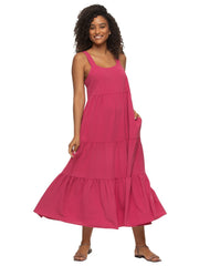 Cruise Tiered Maxi Sundress – Felina