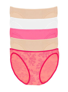 So Smooth Modal Low Rise Bikini 5-Pack