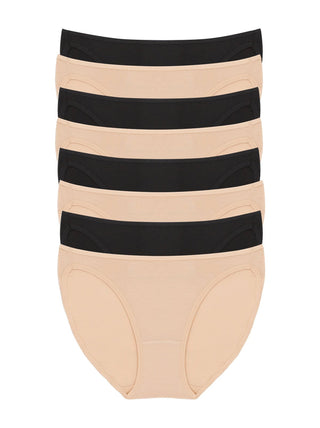 So Smooth Modal Low Rise Bikini 8-Pack