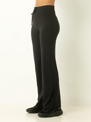 Single Stitch Sueded Boot Leg Pant