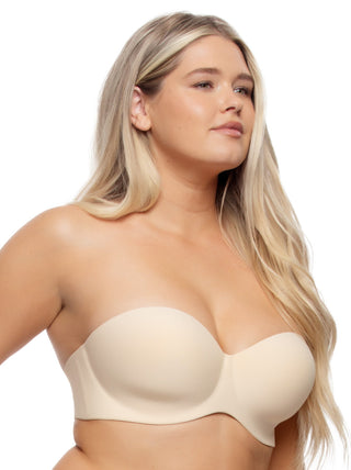 Hint Of Skin Contour Strapless Bra