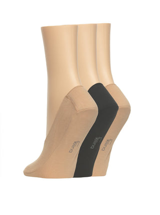 Liner Socks with Heel Protection 3-Pack