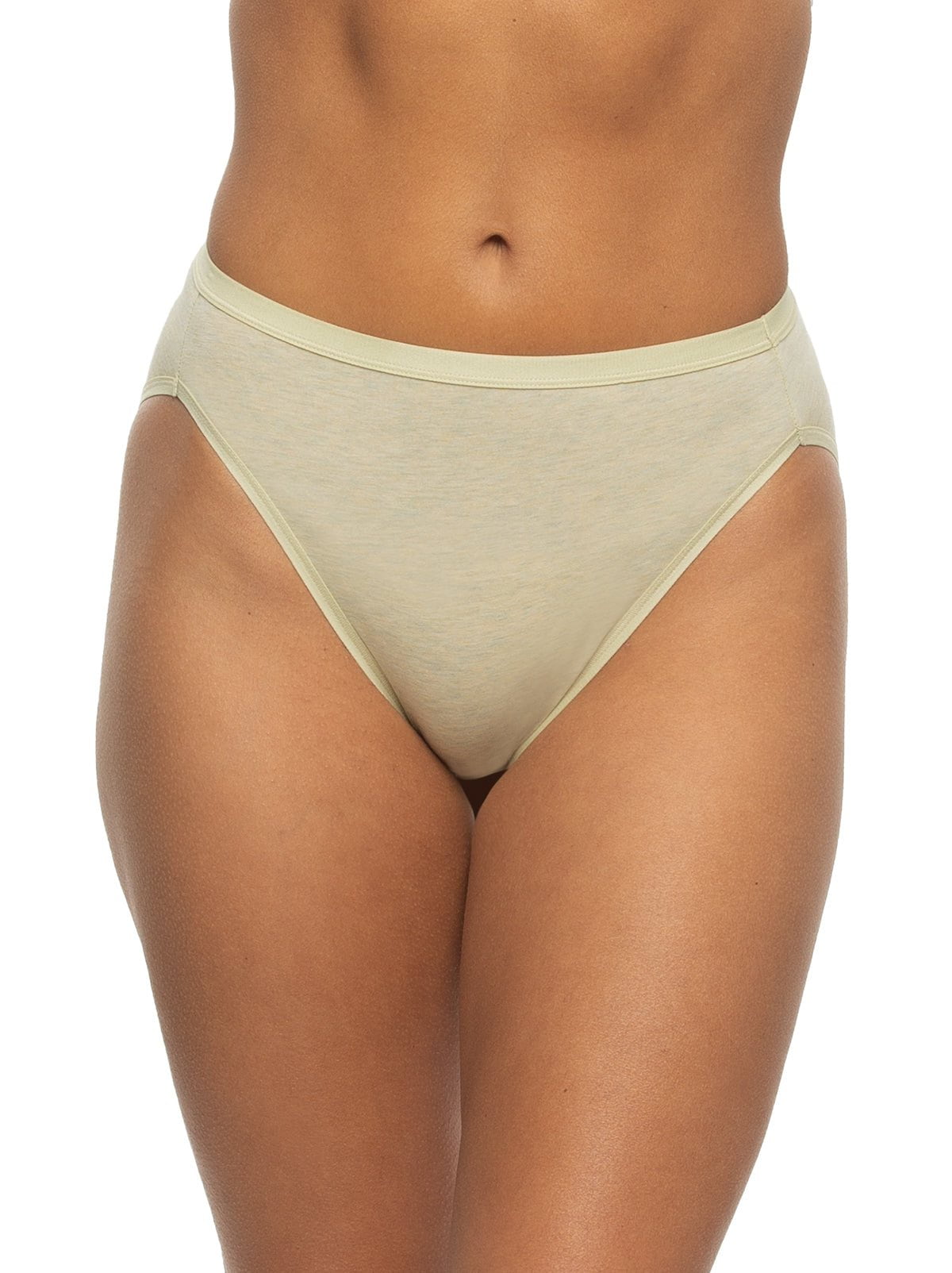 Organic Cotton Stretch Hi Cut Panty