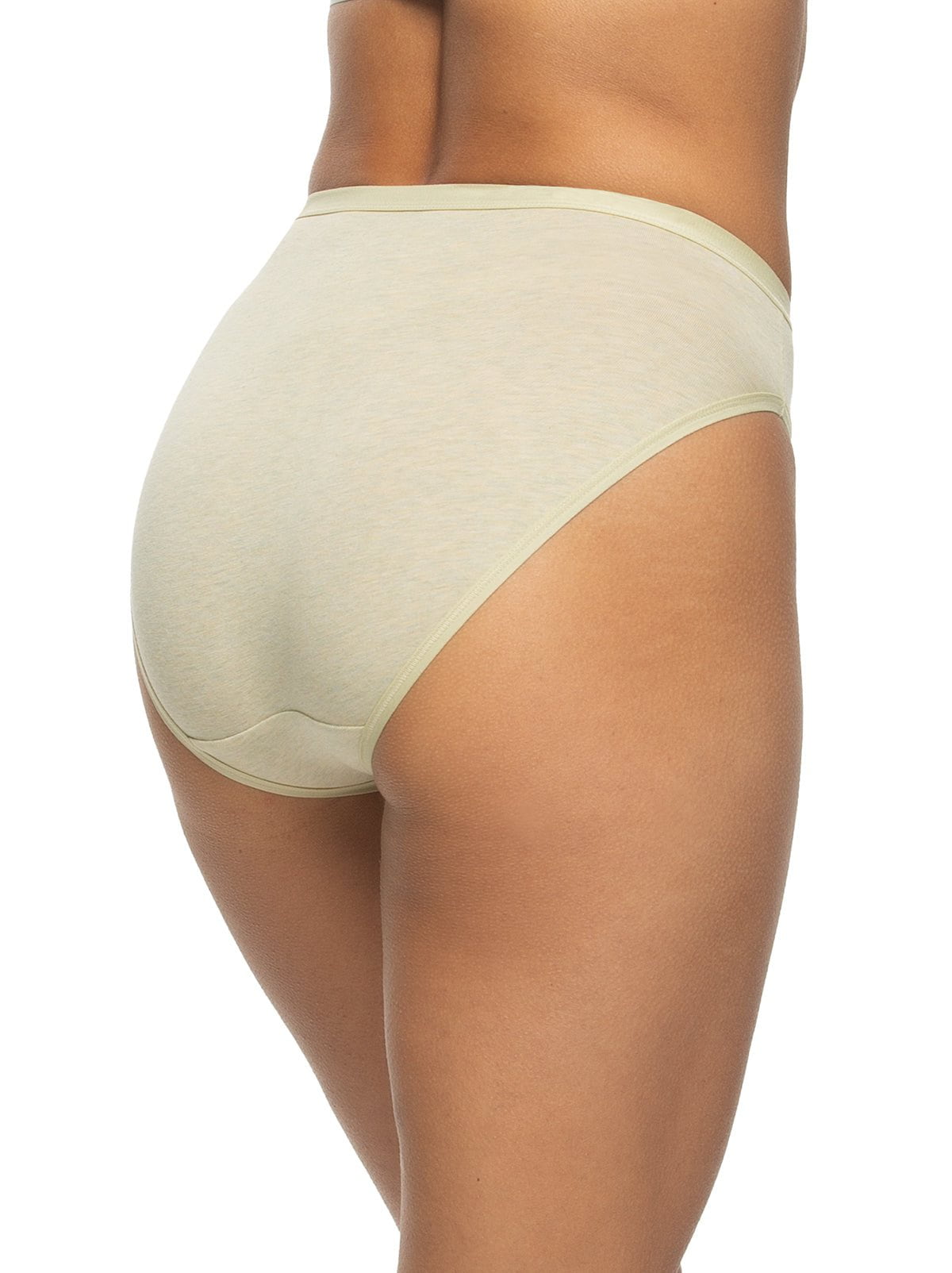 Organic Cotton Stretch Hi Cut Panty