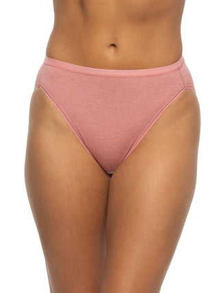 Organic Cotton Stretch Hi-Cut Panty 5-Pack
