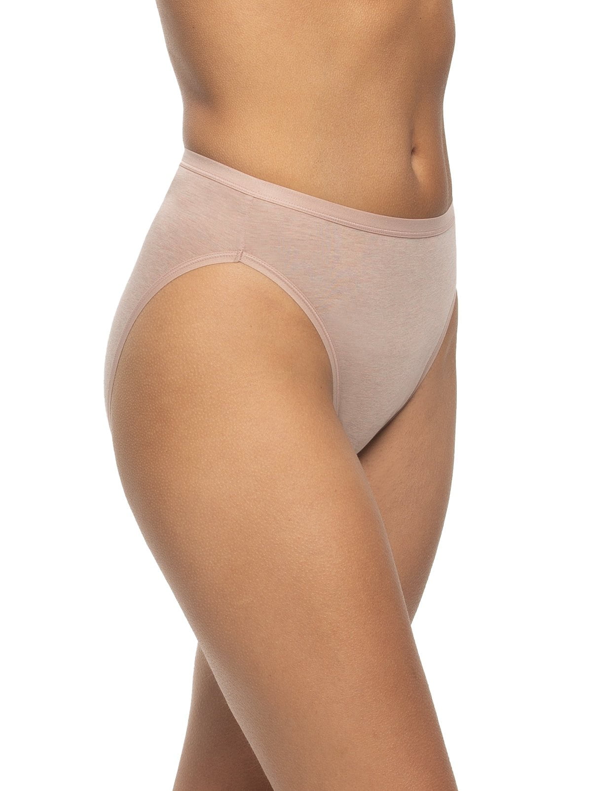 Organic Cotton Stretch Hi Cut Panty